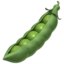 Pea Pod emoji on iPhone