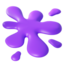 Splatter emoji PNG