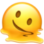 Melting Face emoji, Apple design