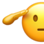 Download Saluting Face emoji, Apple style