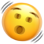 Download Shaking Face emoji, Apple style