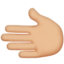 Leftwards Hand, Medium-light skin tone