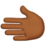 Leftwards Hand, Medium-dark skin tone
