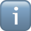 Information emoji, Apple design