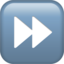 Fast-forward Button emoji, Apple design
