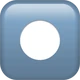 Record Button emoji, Apple design