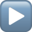 Download Play Button emoji, Apple style