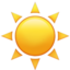Sun emoji PNG