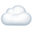 Cloud emoji PNG