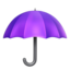 Umbrella emoji, Apple design