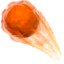 Comet emoji on iPhone