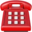 Telephone emoji on iPhone