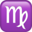 Virgo emoji PNG
