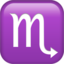Scorpio emoji PNG
