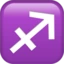 Sagittarius emoji on iPhone