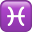Pisces emoji PNG
