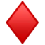 Diamond Suit emoji on iPhone