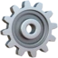 Gear emoji, Apple design