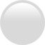 White Circle emoji, Apple design