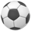 Soccer Ball emoji on iPhone
