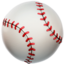 Baseball emoji, Apple design