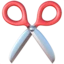 Scissors emoji, Apple design