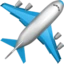 Airplane emoji, Apple design