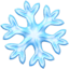 Snowflake emoji PNG