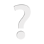 White Question Mark emoji PNG