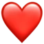 Red Heart emoji, Apple design