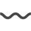 Wavy Dash emoji, Apple design