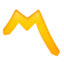 Part Alternation Mark emoji on iPhone