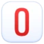 O Button (blood Type) emoji, Facebook design