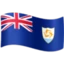 Flag: Anguilla emoji, Facebook design