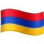 Flag: Armenia emoji, Facebook design