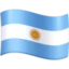 Flag: Argentina emoji, Facebook design