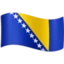 Flag: Bosnia & Herzegovina emoji, Facebook design