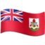 Flag: Bermuda emoji, Facebook design