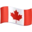 Flag: Canada emoji, Facebook design