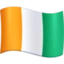 Flag: Côte D’Ivoire emoji, Facebook design