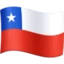 Flag: Chile emoji, Facebook design