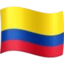 Flag: Colombia emoji, Facebook design