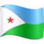 Flag: Djibouti emoji, Facebook design