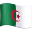 Flag: Algeria emoji, Facebook design