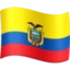 Flag: Ecuador emoji, Facebook design