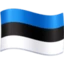 Flag: Estonia emoji, Facebook design
