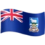 Flag: Falkland Islands emoji, Facebook design