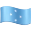 Flag: Micronesia emoji, Facebook design