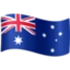 Flag: Heard Island & McDonald Islands emoji, Facebook design