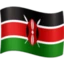 Flag: Kenya emoji, Facebook design